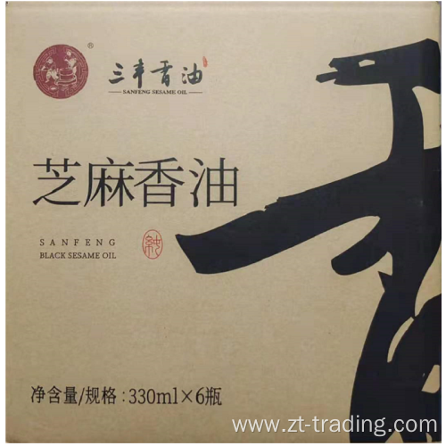 100% pure black Chinese sesame seeds oil 400ml